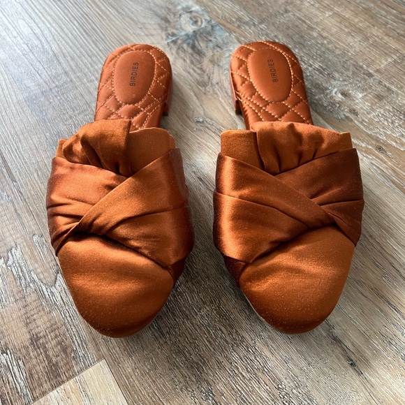 Birdies Copper Songbird Slip Ons - Picture 1 of 7